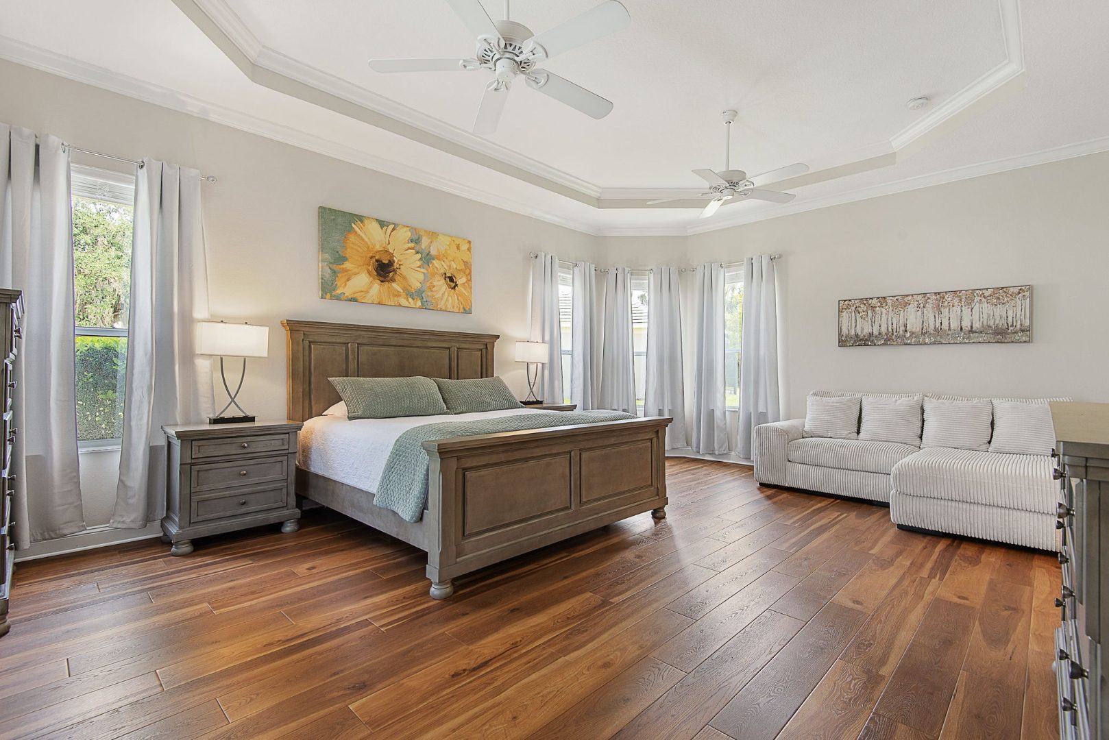 Primary bedroom suite